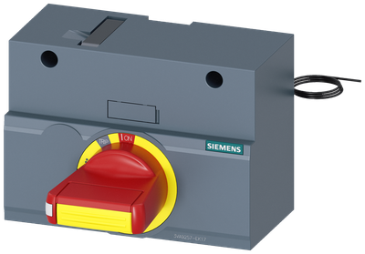 Siemens SENTRON 3VA9257-0EK17 — Front-mounted rotary operating mechanism, 3VA12