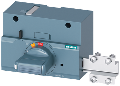 Siemens SENTRON 3VA9257-0EK21 — Front-mounted rotary operating mechanism (door-interlock), 3VA12