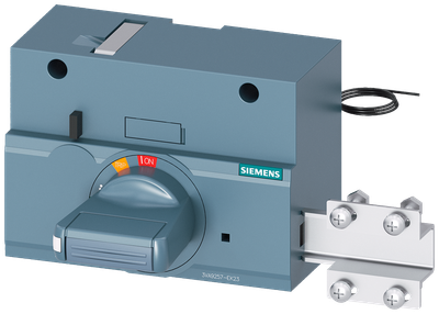 Siemens SENTRON 3VA9257-0EK23 — Front-mounted rotary operating mechanism (door-interlock), 3VA12