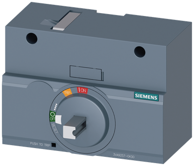 Siemens SENTRON 3VA9257-0GK00 — Front-mounted rotary operating mechanism, 3VA12