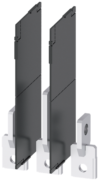 Siemens SENTRON 3VA9263-0QD00 — Copper connecting bar, 90° angled, 3VA20 / 3VA21 / 3VA22