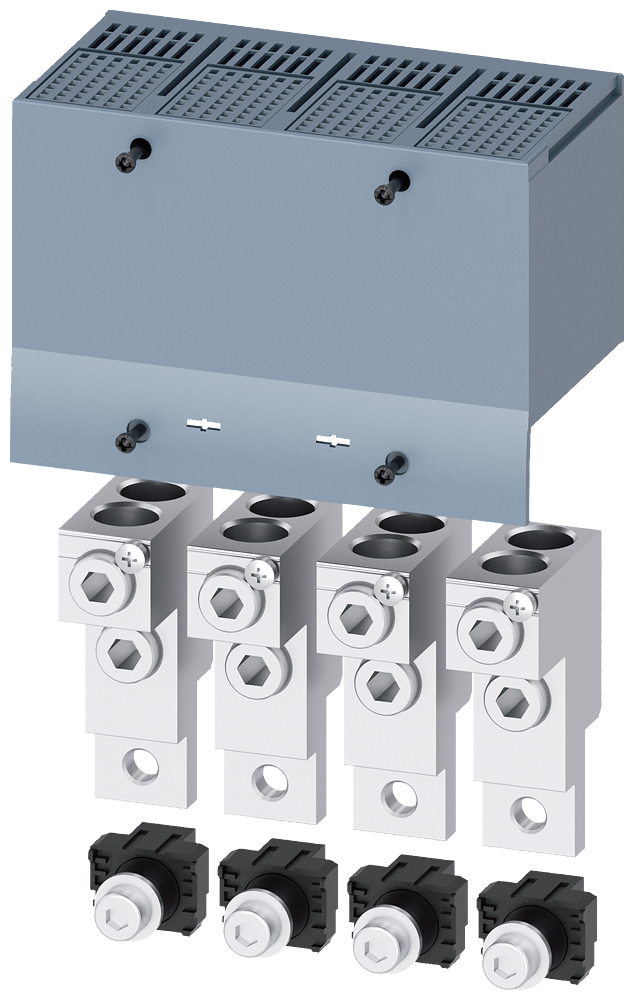 Siemens SENTRON 3VA9264-0JC22 — Cu/Al box terminal, 4-Pole, 2×25–150 mm², 3VA20 / 3VA21 / 3VA22