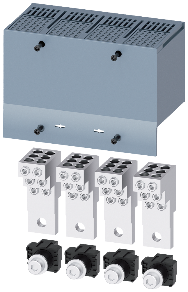 Siemens SENTRON 3VA9264-0JF60 — Cu/Al box terminal, 4-Pole, 6×1.5–35 mm², 3VA20 / 3VA21 / 3VA22