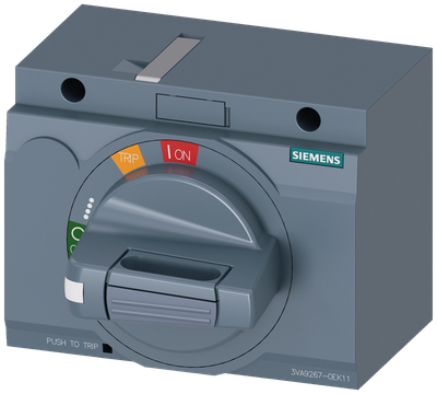 Siemens SENTRON 3VA9267-0EK11 — Front-mounted rotary operating mechanism, 3VA20 / 3VA21 / 3VA22