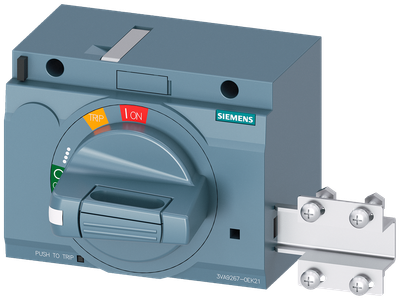 Siemens SENTRON 3VA9267-0EK21 — Front-mounted rotary operating mechanism (door-interlock), 3VA20 / 3VA21 / 3VA22