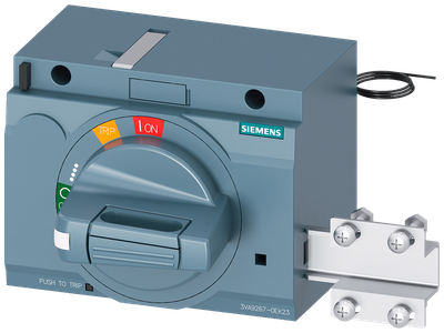 Siemens SENTRON 3VA9267-0EK23 — Front-mounted rotary operating mechanism (door-interlock), 3VA20 / 3VA21 / 3VA22