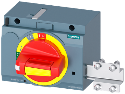 Siemens SENTRON 3VA9267-0EK25 — Front-mounted rotary operating mechanism (door-interlock), 3VA20 / 3VA21 / 3VA22