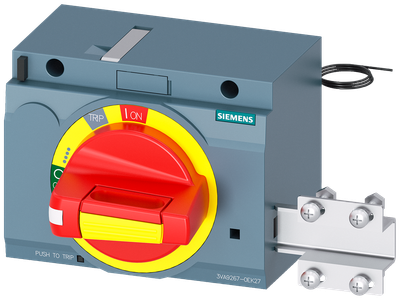 Siemens SENTRON 3VA9267-0EK27 — Front-mounted rotary operating mechanism (door-interlock), 3VA20 / 3VA21 / 3VA22
