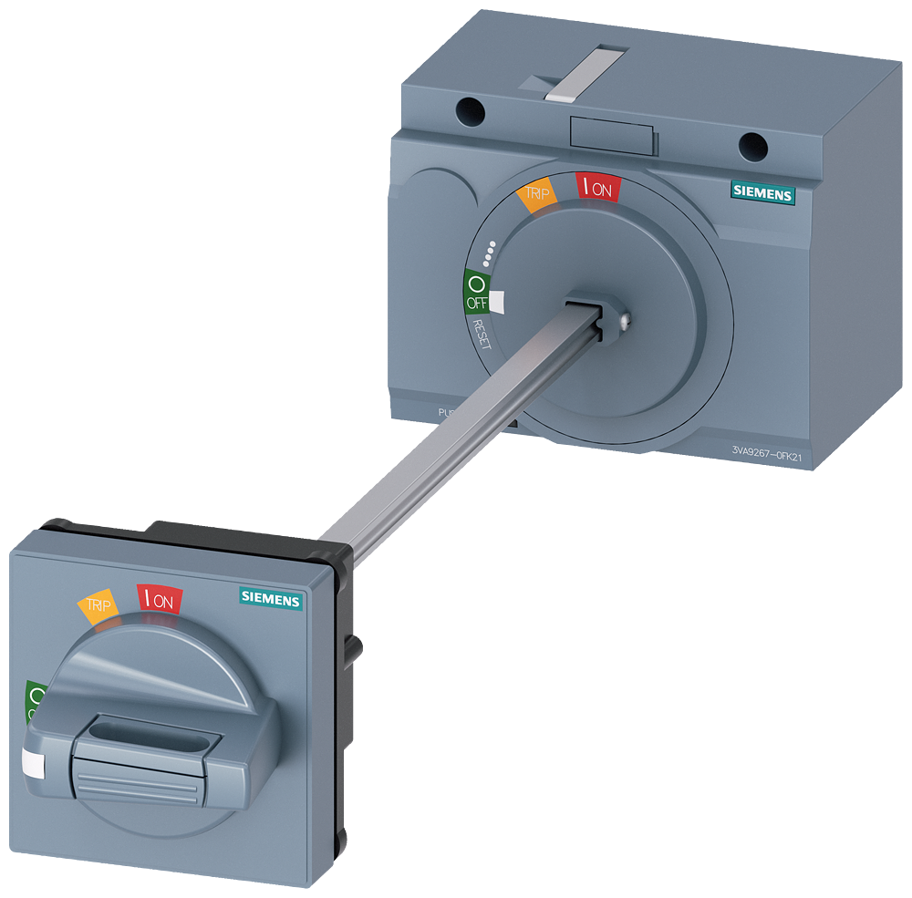 Siemens SENTRON 3VA9267-0FK21 — Door-coupling drive kit with shaft, 3VA20 / 3VA21 / 3VA22