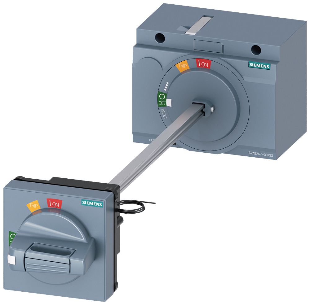 Siemens SENTRON 3VA9267-0FK23 — Door-coupling drive kit with shaft, 3VA20 / 3VA21 / 3VA22
