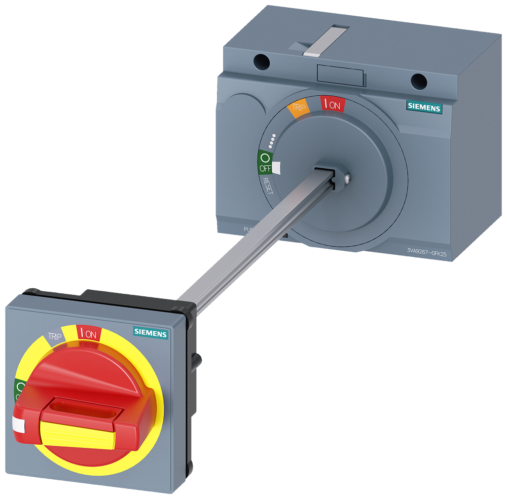 Siemens SENTRON 3VA9267-0FK25 — Door-coupling drive kit with shaft, 3VA20 / 3VA21 / 3VA22