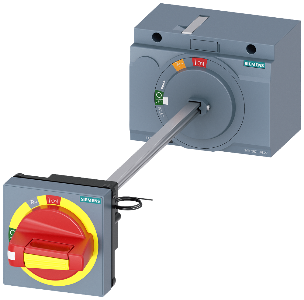 Siemens SENTRON 3VA9267-0FK27 — Door-coupling drive kit with shaft, 3VA20 / 3VA21 / 3VA22
