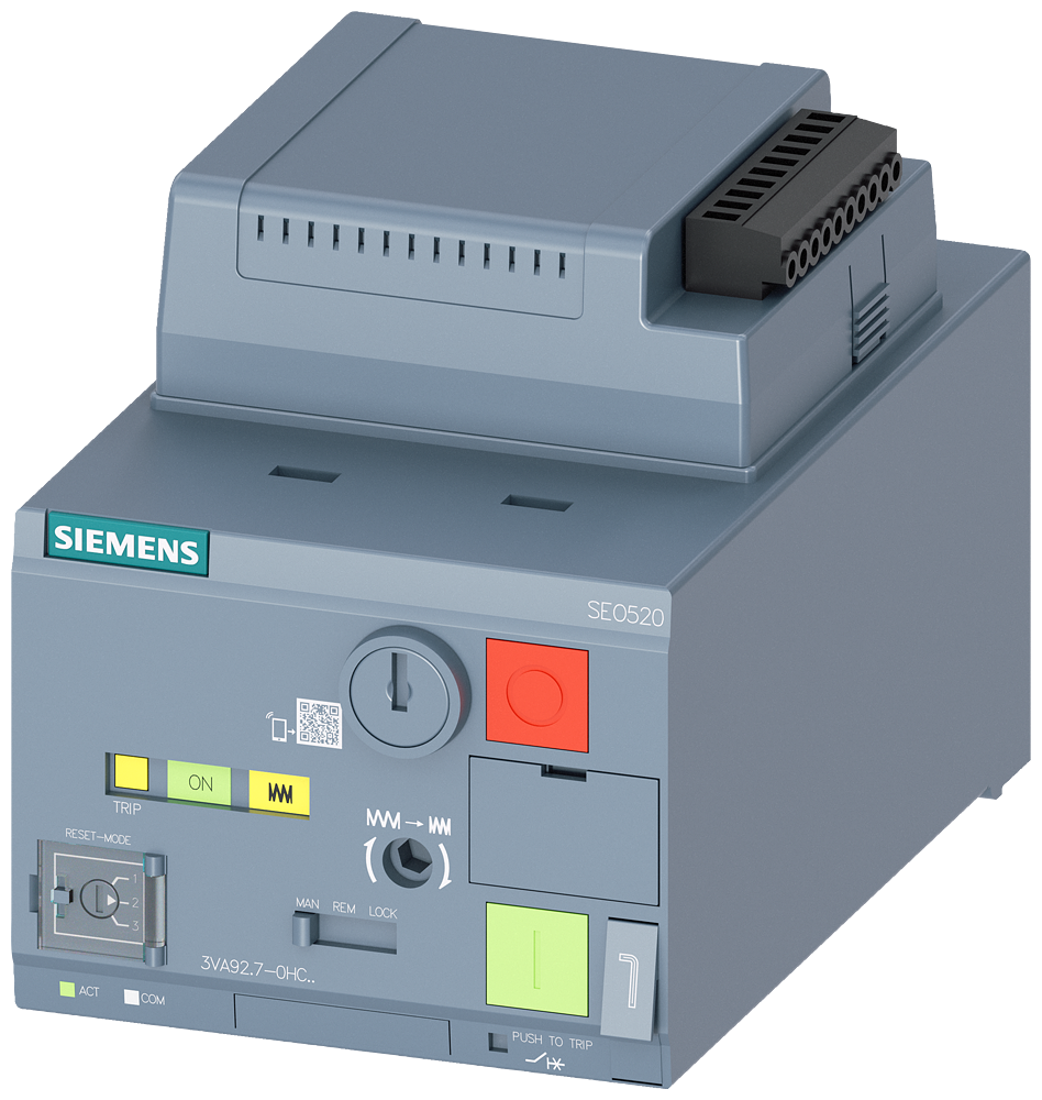 Siemens SENTRON 3VA9267-0HC15 — Motor operating mechanism (stored-energy), 24 V DC, 3VA20 / 3VA21 / 3VA22