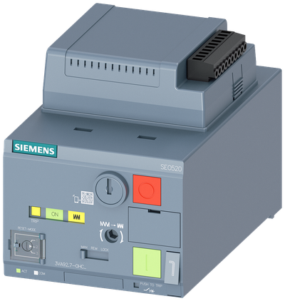 Siemens SENTRON 3VA9267-0HC30 — Motor operating mechanism (stored-energy), 110–230 V AC/DC, 3VA20 / 3VA21 / 3VA22