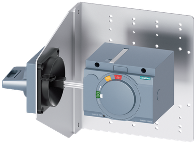 Siemens SENTRON 3VA9267-0PK53 — Side-wall rotary operating mechanism with coupling plate, 3VA20 / 3VA21 / 3VA22