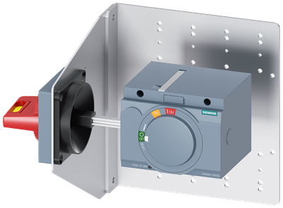 Siemens SENTRON 3VA9267-0PK55 — Side-wall rotary operating mechanism with coupling plate, 3VA20 / 3VA21 / 3VA22