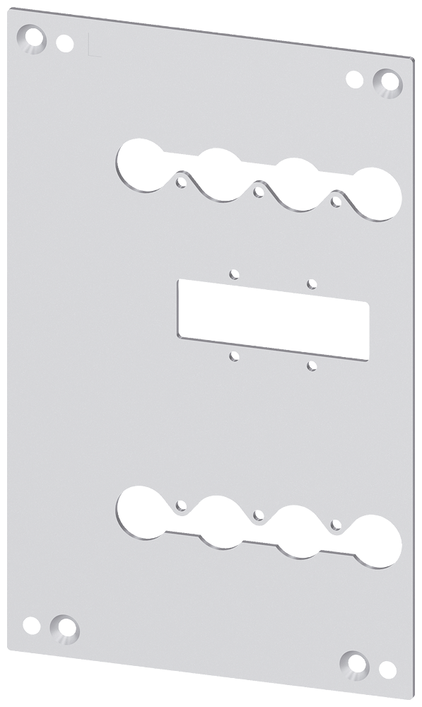 Siemens SENTRON 3VA9268-0VK20 — Interlock mounting plate, 3VA20 / 3VA21 / 3VA22