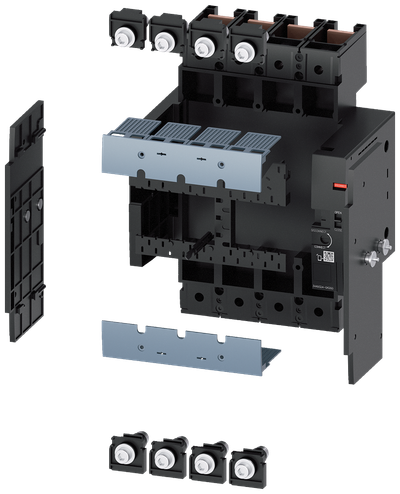 Siemens SENTRON 3VA9324-0KD00 — Draw-out base, 4-Pole, 3VA23 / 3VA24