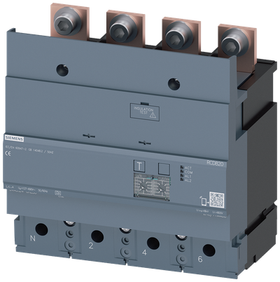Siemens SENTRON 3VA9324-0RL30 — Residual-current device module (RCD820), 4-Pole, 3VA23