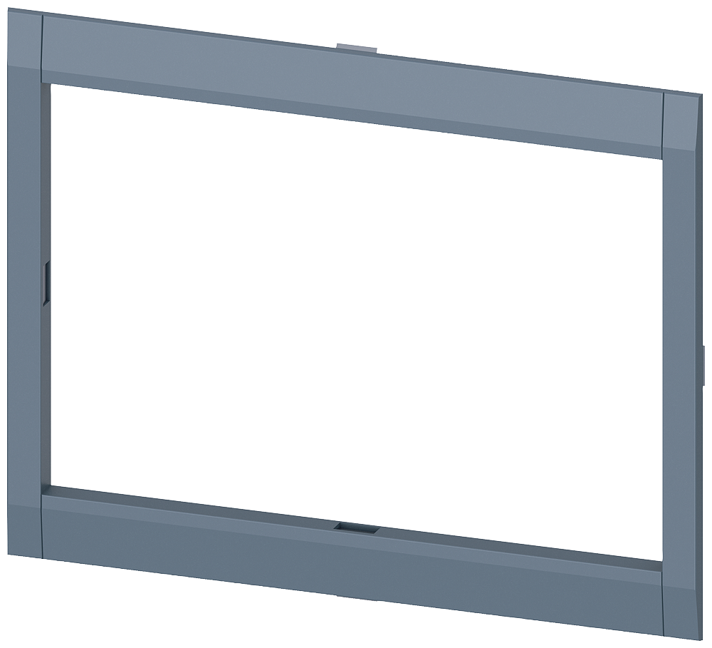 Siemens SENTRON 3VA9364-0SB20 — Door frame (escutcheon), with ETU display window, 4-Pole, 3VA23 / 3VA24