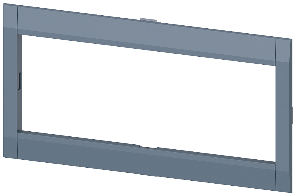 Siemens SENTRON 3VA9384-0SB10 — Door frame (escutcheon), without ETU display window, 4-Pole, 3VA23 / 3VA24