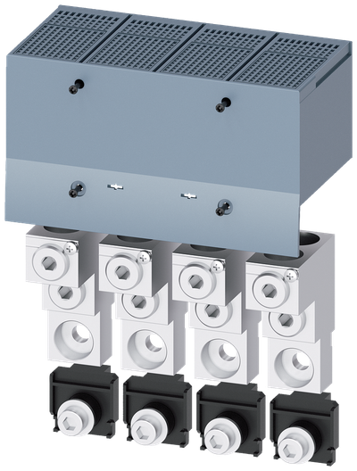 Siemens SENTRON 3VA9404-0JC23 — Cu/Al box terminal set (2-Conductor), 2×70–300 mm², 3VA23 / 3VA24
