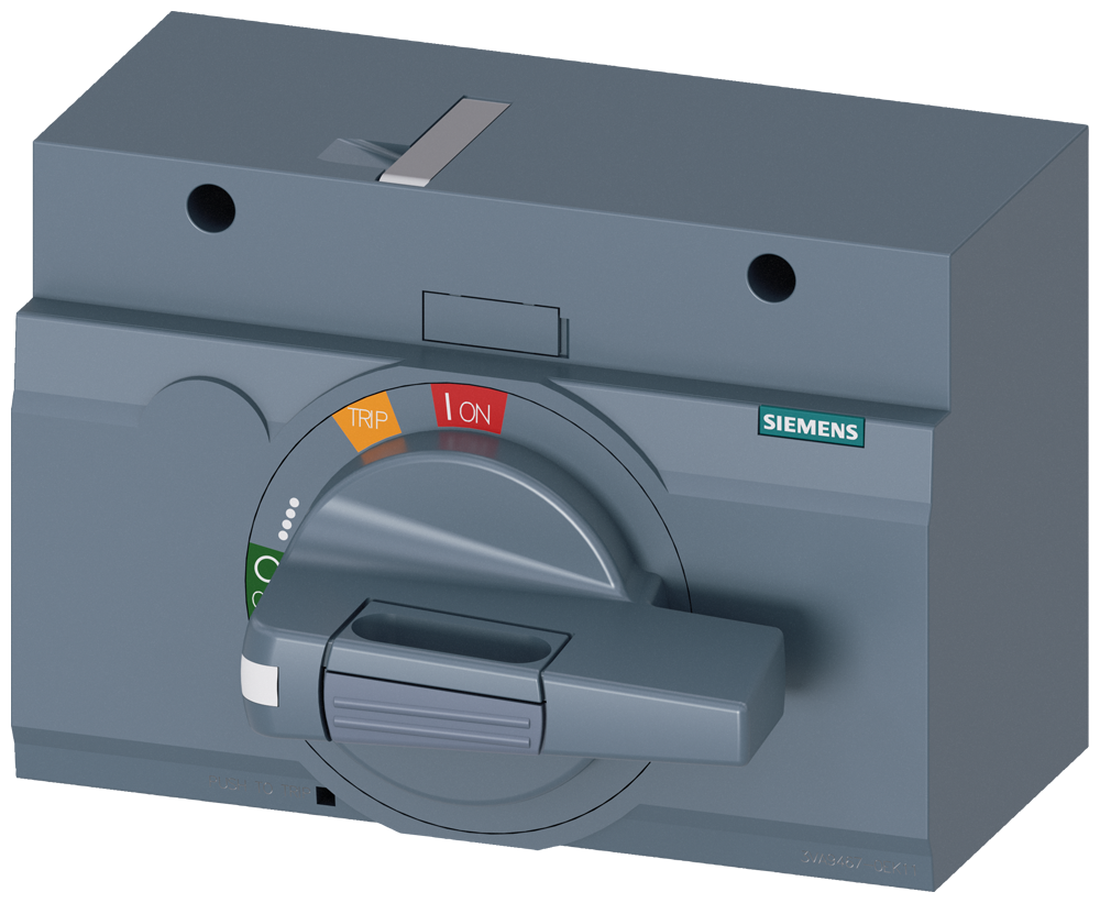Siemens SENTRON 3VA9467-0EK11 — Front-mounted rotary operating mechanism, 3VA23 / 3VA24