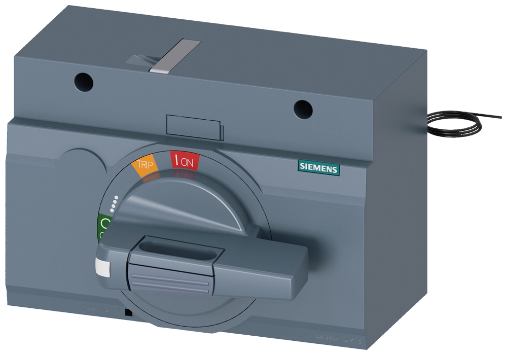 Siemens SENTRON 3VA9467-0EK13 — Front-mounted rotary operating mechanism, 3VA23 / 3VA24