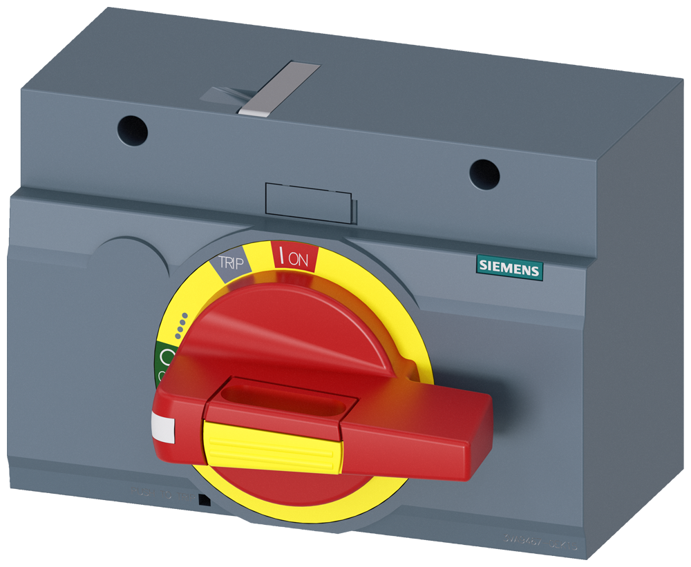 Siemens SENTRON 3VA9467-0EK15 — Front-mounted rotary operating mechanism, 3VA23 / 3VA24
