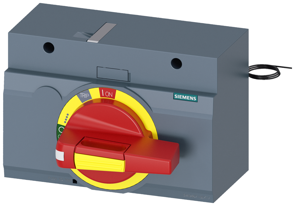 Siemens SENTRON 3VA9467-0EK17 — Front-mounted rotary operating mechanism, 3VA23 / 3VA24