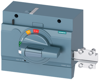 Siemens SENTRON 3VA9467-0EK21 — Front-mounted rotary operating mechanism (door-interlock), 3VA23 / 3VA24