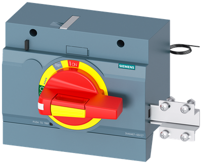 Siemens SENTRON 3VA9467-0EK27 — Front-mounted rotary operating mechanism (door-interlock), 3VA23 / 3VA24