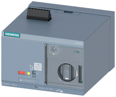 Siemens SENTRON 3VA9467-0HA20 — Motor operating mechanism (stored-energy), 110–230 V AC / 110–250 V DC, 3VA23 / 3VA24
