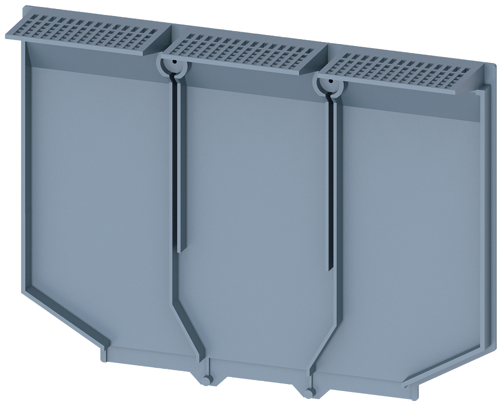 Siemens SENTRON 3VA9481-0WK30 — Insulation backplate, wide, 3-Pole, 3VA23 / 3VA24