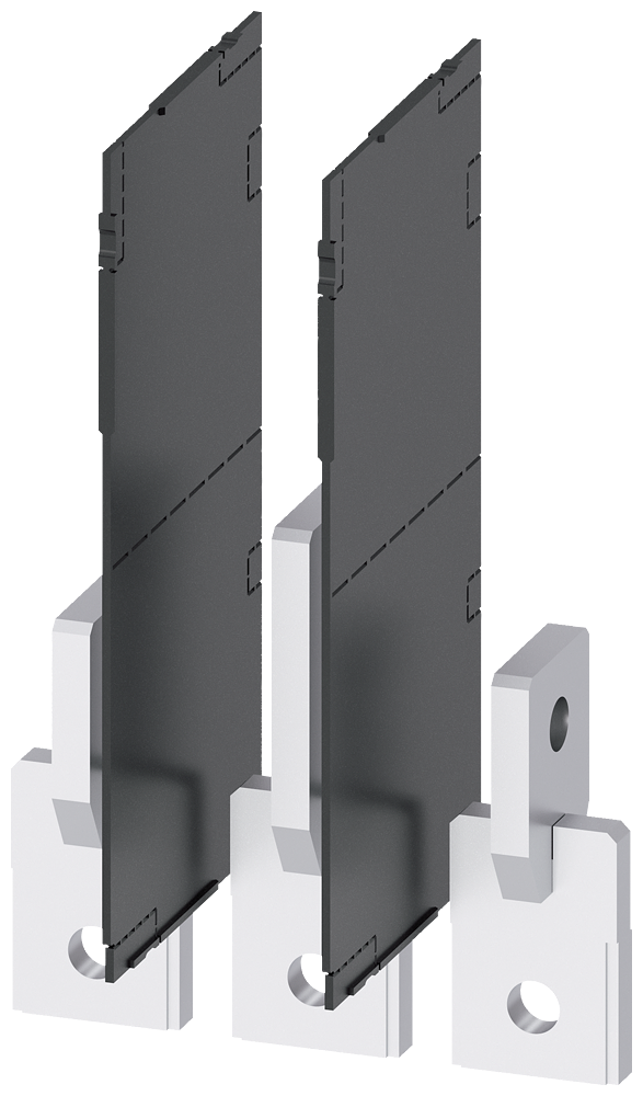 Siemens SENTRON 3VA94830QD00 — Copper connecting bar, 90° angled, 3VA23 / 3VA24