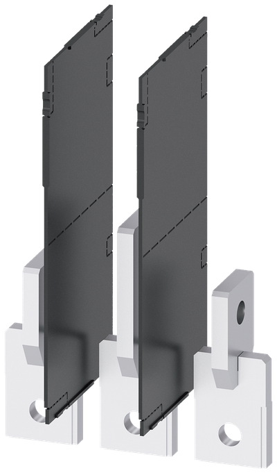 Siemens SENTRON 3VA94830QD00 — Copper connecting bar, 90° angled, 3VA23 / 3VA24