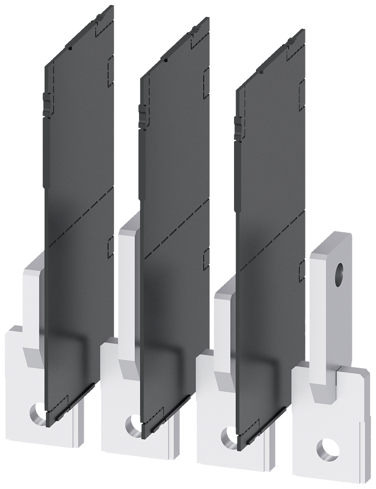 Siemens SENTRON 3VA9484-0QD00 — Copper connecting bar, 90° angled, 3VA23 / 3VA24