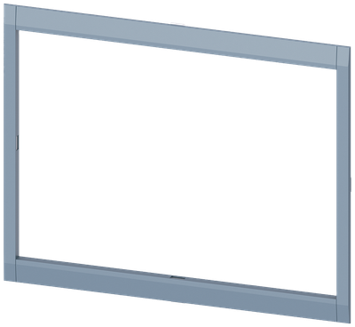 Siemens SENTRON 3VA95040SB20 — Door frame (escutcheon), without ETU display window, 4-Pole, 3VA25