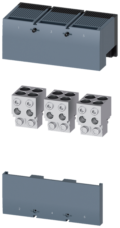 Siemens SENTRON 3VA9603-0JJ43 — Cu/Al box terminal, 3VA25
