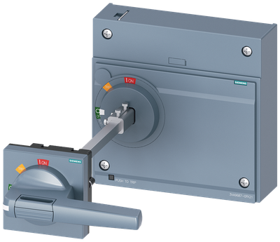 Siemens SENTRON 3VA9687-0FK21 — Front-mounted rotary operating mechanism (door-interlock), 3VA25