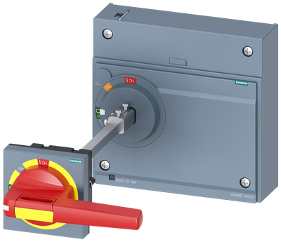 Siemens SENTRON 3VA9687-0FK25 — Front-mounted rotary operating mechanism (door-interlock), 3VA25