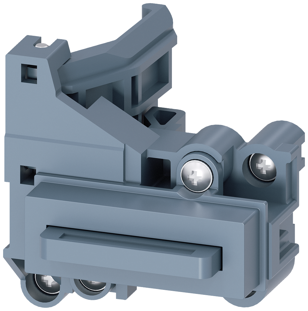 Siemens 3VA27 lock lever in OFF position for safe servicing