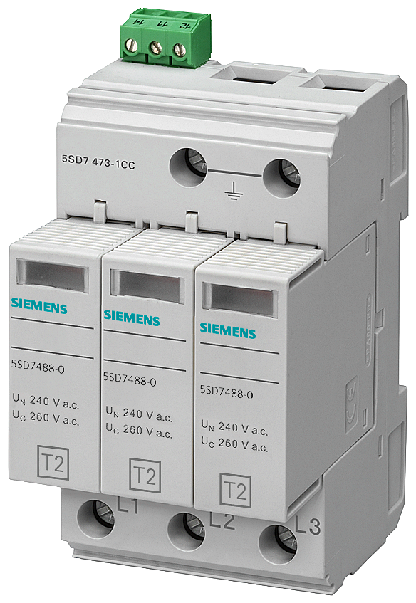 Siemens Surge Protection Device TYPE 2 Requirement CAT