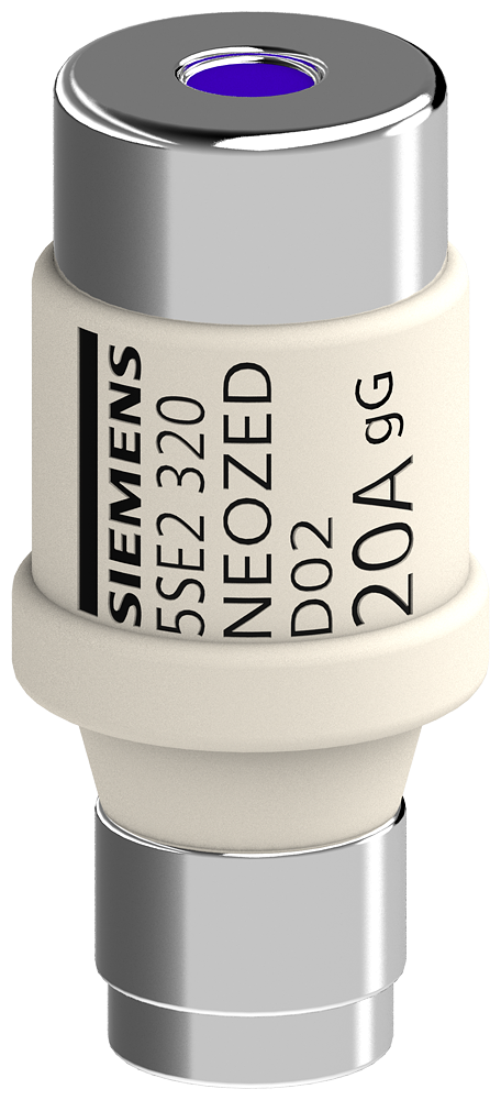 Siemens Neozed Fuse 400V Gl, Size D02, 20A