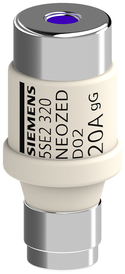 Siemens Neozed Fuse 400V Gl, Size D02, 20A