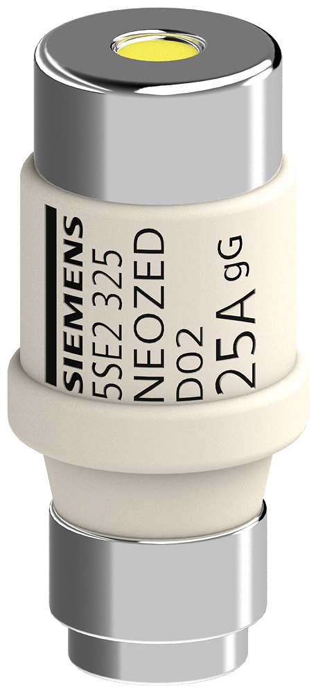Siemens Neozed Fuse 400V Gl, Size D02, 25A