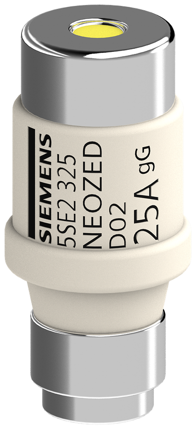 Siemens Neozed Fuse 400V Gl, Size D02, 25A