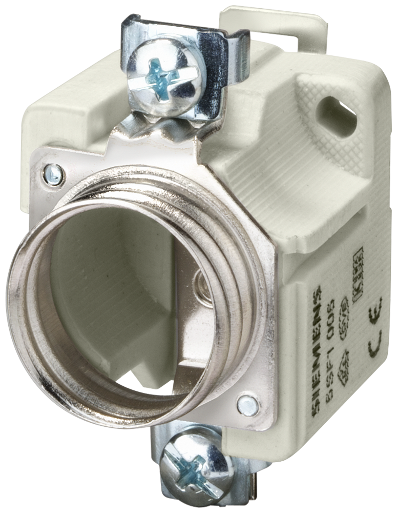 Siemens Fuse Element without Cover Dii 25A Ac Dc 500V Skruhode/Terminal Type Terminal, Quick-Release Mount