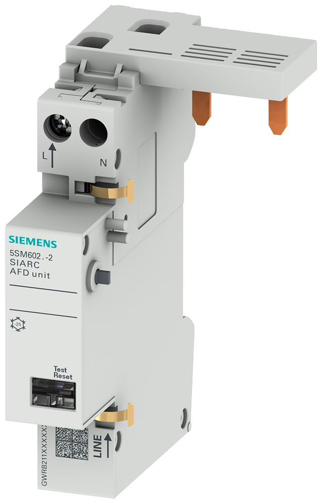 Siemens ADF Arc-Fault Detector 1-16 A 230 V 1 Module (5SM6021-2)