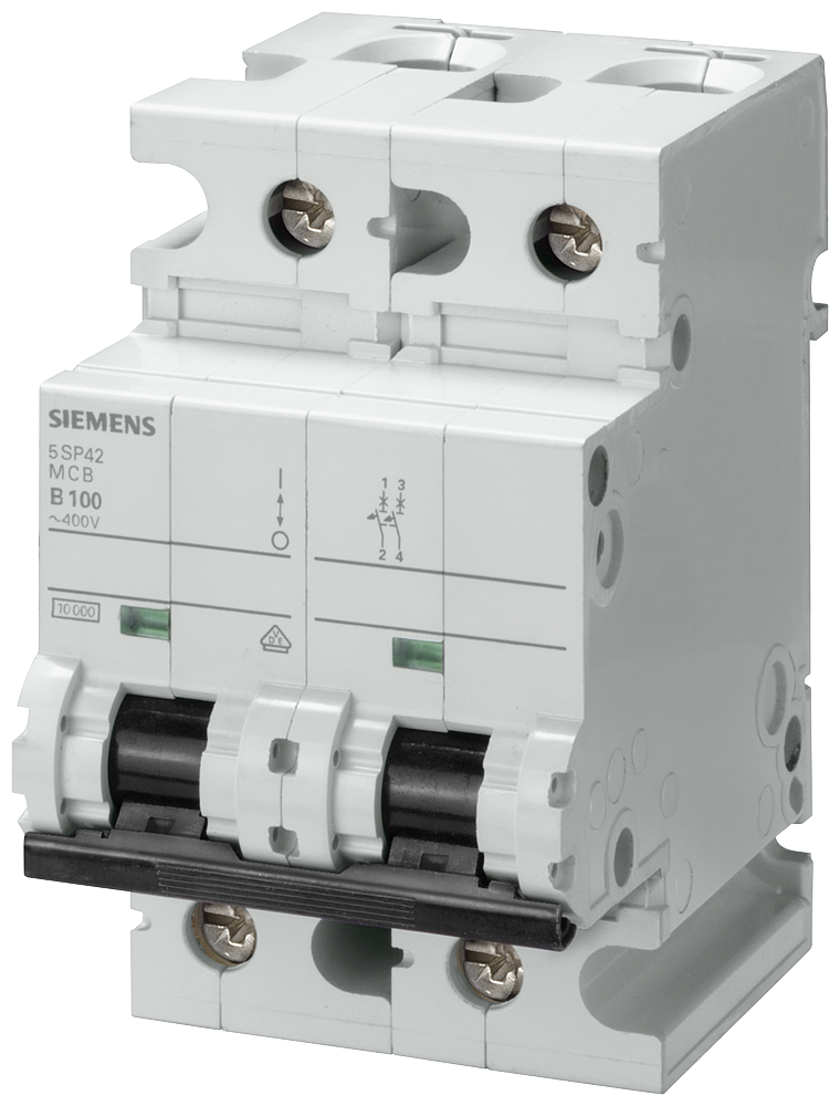 Siemens SENTRON 5SP4280-6 Miniature Circuit Breaker 2-Pole B80A 10KA